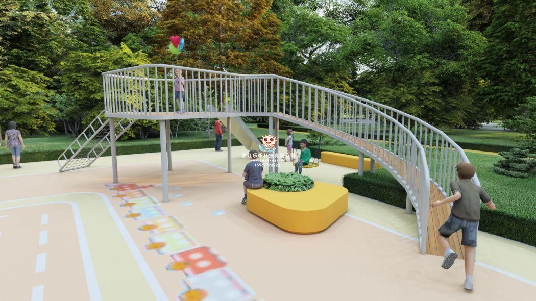 戶(hù)外無(wú)動(dòng)力游樂(lè )設備放置在幼兒園有什么益處？